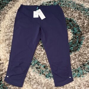 neon buddha Navy  Capri